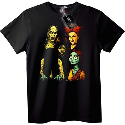 NOONEBRAND Тениска Addams Family - M, White