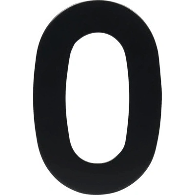 Nerezové číslo 0 v plochom „2D“ prevedení RN.95L.0.CE