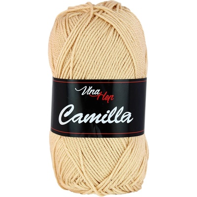 Vlna-hep Příze Camilla - bavlna Camilla: 8208 Béžová