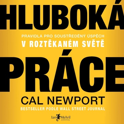 Hluboká práce: Pravidla pro soustředěný úspěch v roztěkaném světě