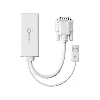 j5create Видео и аудио конвертор j5create VGA TO HDMI JDA214 1080P ( подходящ за компютри без HDMI изход), J5-JDA214