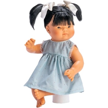 Asi Dolls Кукла Asi Dolls - Чени, със синя рокля, 36 cm (0276980)