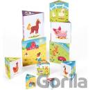 Janod Skladacia pyramída Život na farme