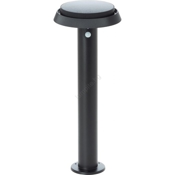 Brilliant - LED соларна лампа с сензор ALVERO LED/4W/3, 7V 50 см IP44 черна (BI0104)