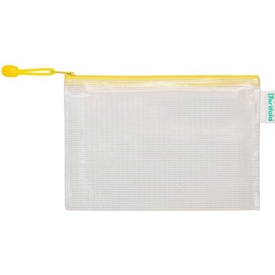 Obálka se zipem A6 PVC síťovina Varianta: žlutá
