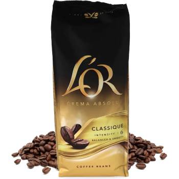 L'OR | Crema Absolu - 1 000 г кафе на зърна