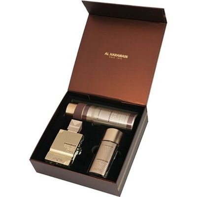 Al Haramain Amber Oud Gold Edition Extreme Extrait de EDP 75 ml + Extrait de EDP 30 ml + deospray 200 ml