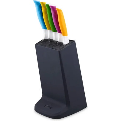 Zyliss (Швейцария) Комплект от 5 броя ножове zyliss comfort с блок за съхранение (zyliss 920247)