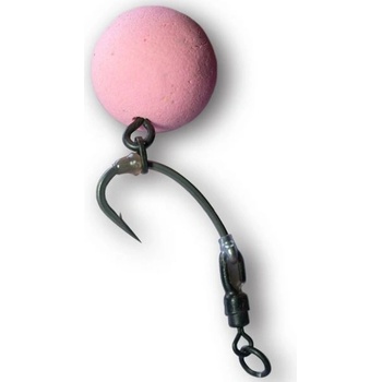 Garda Ronnie Rig carp hook se zavrtávákem s protihrotem vel.4 3 ks