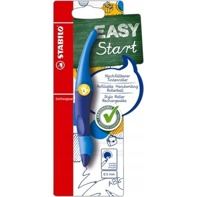 Stabilo 46834-3 ergonomický roller EASY original Start pre ľavákov modrý