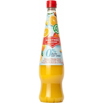 Mautner Markhof Sirup 0% cukor pomaranč a mango 700 ml