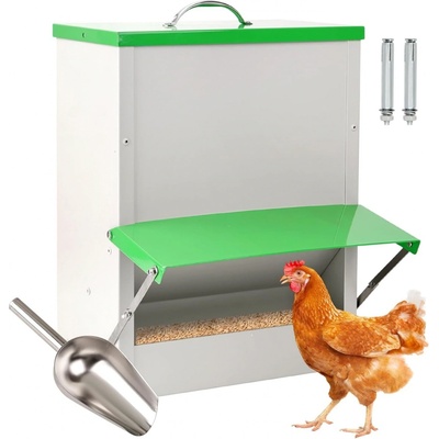 Amzon Automatické krmítko pro kuřata 11 kg bezodpadové krmítko pro drůbež