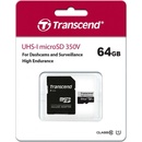 Paměťové karty Transcend microSDXC UHS-I U1 64 GB TS64GUSD350V