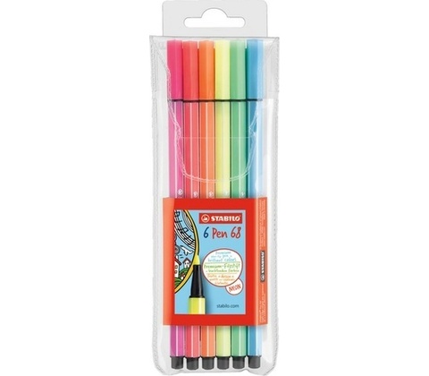 Stabilo Pen 68 6 ks