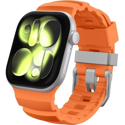 Spigen Каишка Spigen WBS2 за Apple Watch 44 / 45 / 46 / 49 мм - оранжева