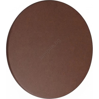 Ideal Lux - Външно стенно LED осветително тяло PUNTO LED/16W/230V CRI Ø 30 cm IP54 кафяво (ID328560)