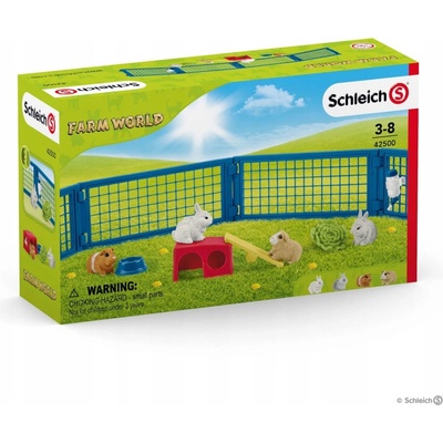 Schleich Farm World 42500 Rabbit and guinea pig hutch