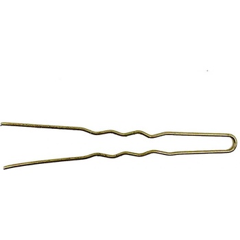 Eco & Hygiene Waved hair pin - 65 mm 20 ks боя Gold