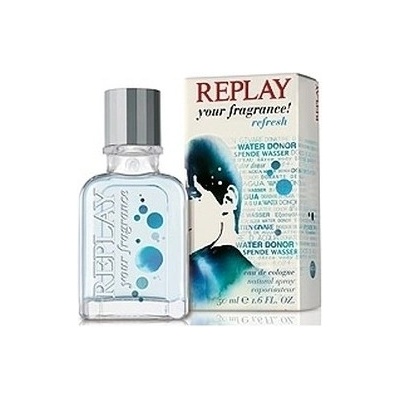 Replay Your Fragrance! Refresh kolínská voda pánska 50 ml