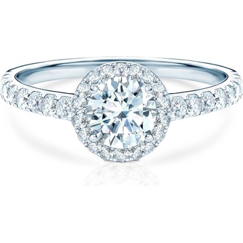 SAVICKI Годежен пръстен This is Love: бяло злато, лабораторен диамант