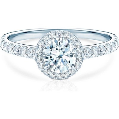 SAVICKI Годежен пръстен This is Love: бяло злато, лабораторен диамант