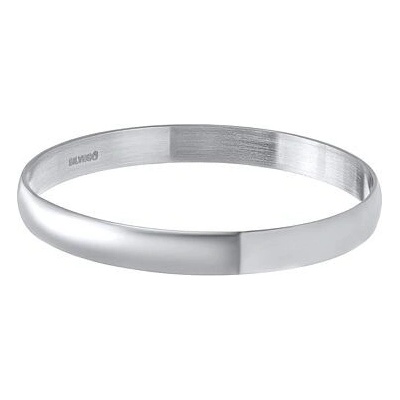 Silvego Dámsky kruhový náramok z chirurgickej ocele Kendra 6,5 cm KMM20069B