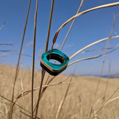 Fifle Lotus 503 petrolejová teal