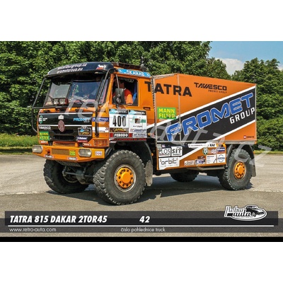 Pohlednice TRUCK č. 42 - TATRA 815 Dakar 2T0R45