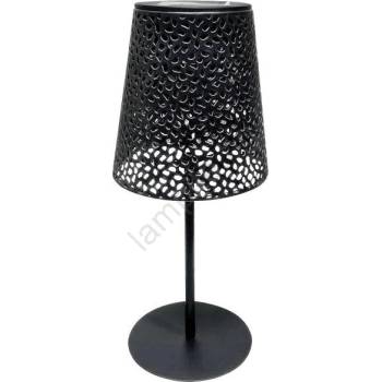 Kobi Соларна настолна LED лампа LUVETRA LED/1xAA 4000K IP44 200 mAh черна (KB0657)