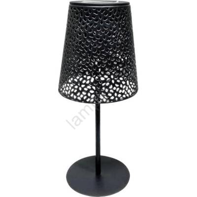 Kobi Соларна настолна LED лампа LUVETRA LED/1xAA 4000K IP44 200 mAh черна (KB0657)