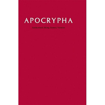 KJV Pitt Brevier Apocrypha Red Cloth Boards, XA1
