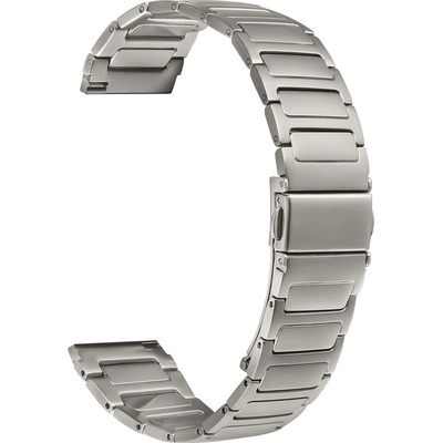 VSECHNONAMOBIL 117376 CLASSIC Kovový řemínek pro Garmin Venu 3 / Venu 4 45mm stříbrný