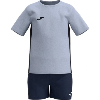 JOMA Kids Camp set - Blue / Grey (Aleutian / Black / Navy)
