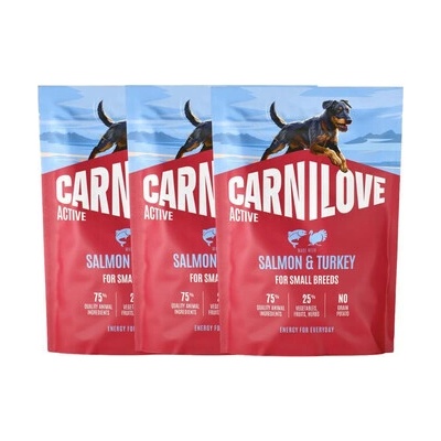 Carnilove Active Dog Salmon & Turkey Adult Small Breeds 3 x 1,5 kg