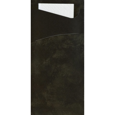 DUNI sacchetto tissue 190x85 mm čierna 100 ks