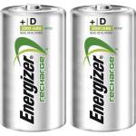 Energizer Акумулаторни батерии Energizer Recharge Power Plus, D, HR20, 1.2V, 2500mAh, NiMH, 2бр. в опаковка