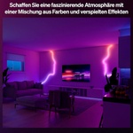 Philips Смарт LED RGBIC димируема неонова лента Philips Hue Essential Neon Flex WACA, 5 м, 15.3W, 3000 lm, 16 млн. цвята (Bluetooth, Zigbee, HomeKit, Google, Alexa, SmartThings) (929004295101)