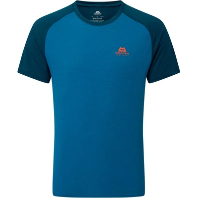 Mountain Equipment Мъжка спортна тениска Mountain Equipment Nava Crew Sport shirt - Mykonos Blue / Majolica Blue - размер XXL (216-3828-0315)