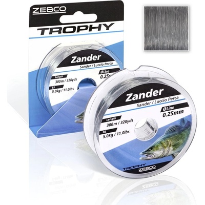 Zebco Trophy Zander 300 m 0,25 mm 5 kg