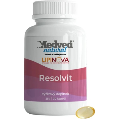 Medveď natural Resolvit 30 kapsúl