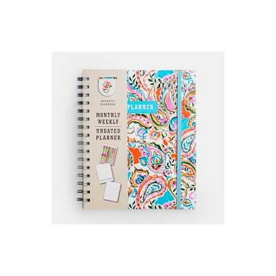 Sentio Планер със спирала Paisley Light Blue