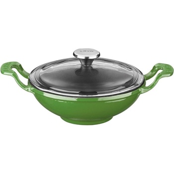 LAVA METAL Liatinový wok 16 cm zelený