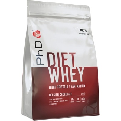 PhD Nutrition Diet Whey Protein [2000 грама] Белгийски Шоколад