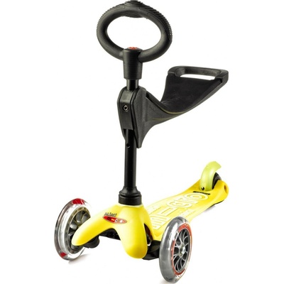Micro Mini Deluxe 3v1 žlutá