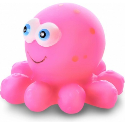 JK ANIMALS vinylová pískacia hračka pre psa chobotnička 10 cm