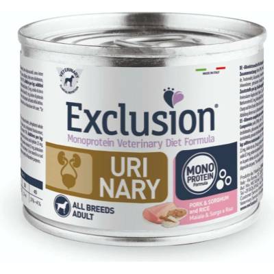 Exclusion Monoprotein Vet Diet Urinary All Breeds vepřové čirok a rýže 200 g