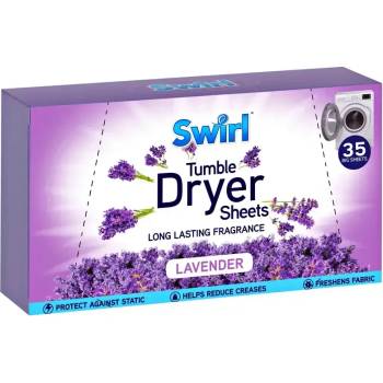 Swirl Lavender ароматизиращи кърпички за сушилня 35 броя