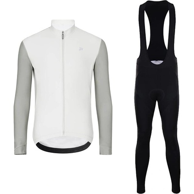 Holokolo dlhý a nohavice Performance WINTER čierna/oranžová