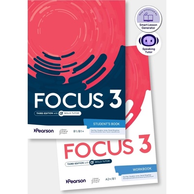 Focus 3rd Edition Level 3 Student´s Book and Workbook with Online Practice and AI