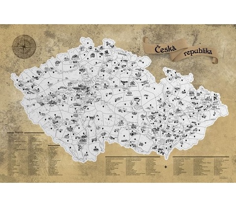 Stieracia mapa Česka